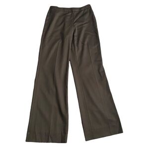 Rena Lange black Wool wide leg pants size 6